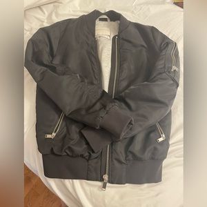 Babaton Black Bomber Jacket